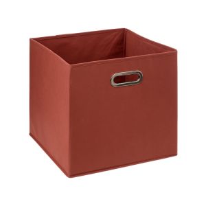 Collapsible Fabric Storage Cube Bin W/ Metal Handle–31X31 Cm