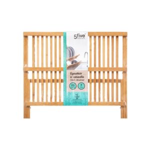 5Five Bamboo Folding Dish Draner- 42X33.2X25 Cm