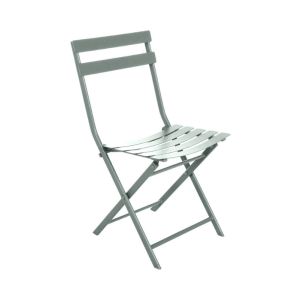 Olive Metal Folding Chair – 51x42x81cm