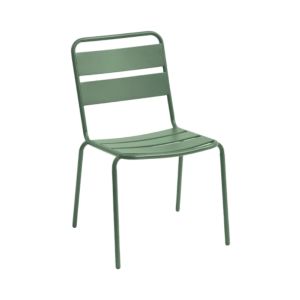 Steel Olive Stacking Chair
