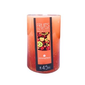 Fruits Exotic Scented Pillar Candle7x10cm