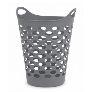 Flexible Laundry Hamper Gray