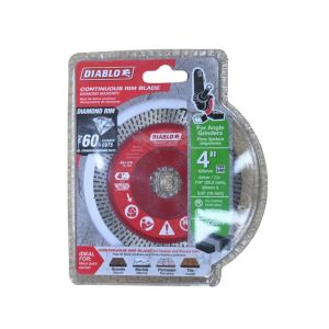 Diablo Continuous Rim Diamond Masonry Blade - 4