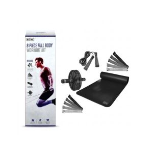 EDX Fulll Body Workout Kit  Black 8 Pcs 1Ea 965-EBE-AWKT-BLK