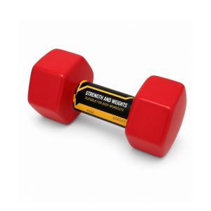 Vinyl-Coated Hex Dumbbell-8kg