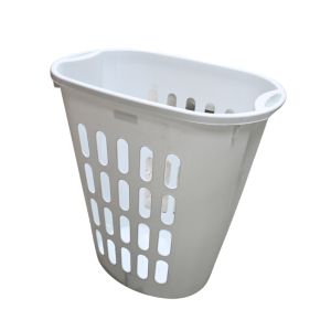 Open Laundry Hamper – Ventilated Plastic Basket