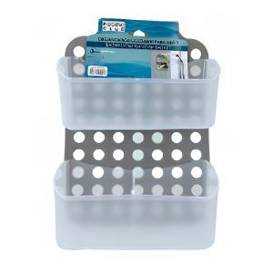 2-Tier Wall Storage Basket Organizer