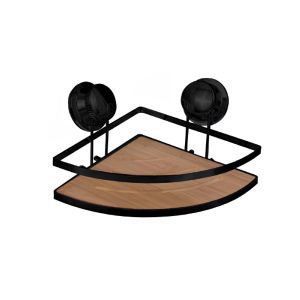 Bamboo Shower Caddy W/ 3 Super-Locked Suctions