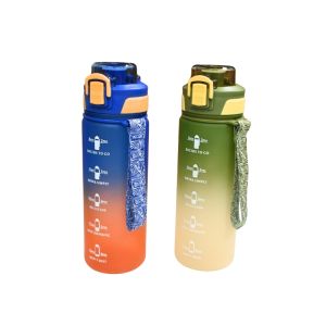Plastic Water Bottlel W/Strap  800ml
