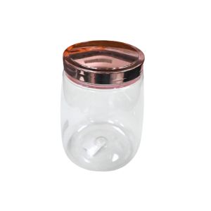 Plastic Storage Container with Rose Lid 2.1 L