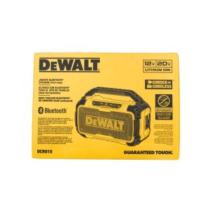DeWalt Jobsite Bluetooth Speaker 12V/20V 1Ea 2862993