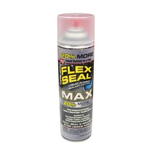 Flex Seal MAX Liquid Rubber Sealant Coating Clear 17oz 1Ea 6033927