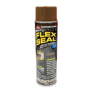 Flex Seal Brown 14oz Liquid Rubber Sealant Coating 1Ea 6295976