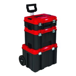 Portable Rolling Tool Storage Chest (3-Piece)