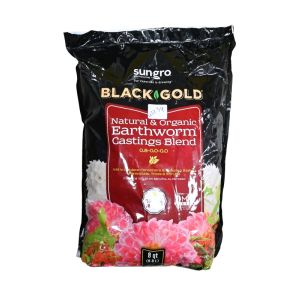 Black Gold Natural & Organic Earthworm Castings Blend – 8 qt