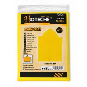 Hoteche Yellow Rain Coat W/ Hood