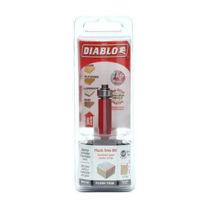 Diablo Carbide Bearing Flush Trim Bit 1/2