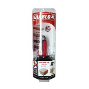 Diablo 1/2 in. Shank Flush Trim Router Bit with Bearing
