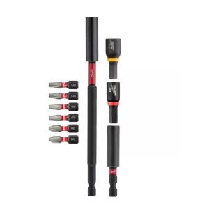Milwaukee Impact Insert Bit & Bit Holder Set – 10-Piece