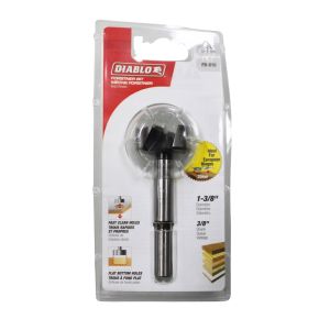 Diablo  Forstner Drill Bit Round Shank 1pc 1-3/8