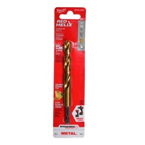 Milwaukee Red Helix Titanium Drill Bit – 7/16
