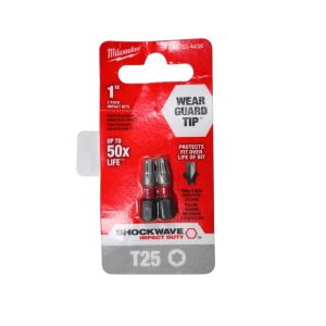 Milwaukee T25 Shockwave Impact Bit – 1