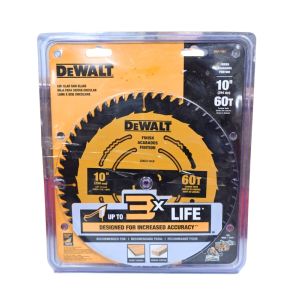 DeWALT 10 in. Finish Circular Saw Blade – 60 Tooth