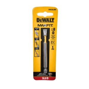 DEWALT MAXFIT #8 Slotted Power Bit – 3-1/2 in. Impact Rated