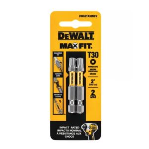 DEWALT MaxFit T30 Torx Impact Bits 2