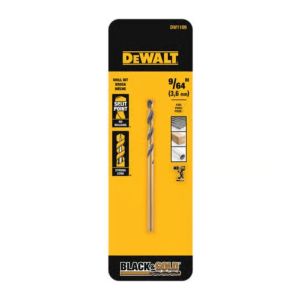 DeWALT Black & Gold Drill Bit 9/64