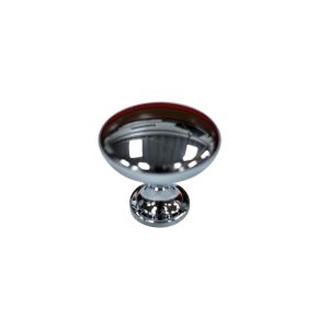 Creeden Allison Cabinet Knob – Polished Chrome, 1-1/4 in.