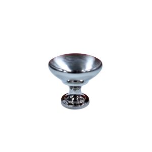 Creeden Allison Cabinet Knob – Brushed Chrome, 1-3/16 in.