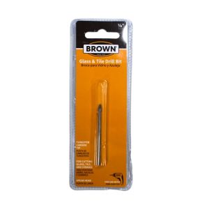 Brown Glass & Tile Drill Bit 1/8