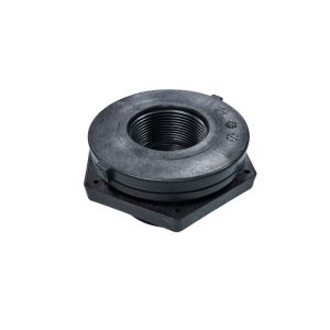 Plastic Threaded Tank Connector Flange 1- 1/2