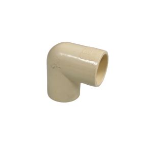 PVC 90° Elbow Fitting 3/4 In Bone