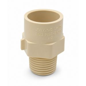 CPVC Male Adapter 1/2in MIP X 3/4in SLIP 1Ea