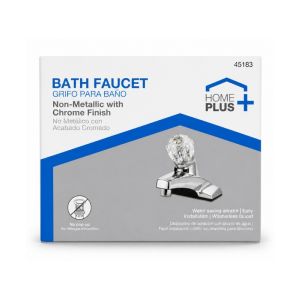 Bath Faucet Chrome Finish 1 Each