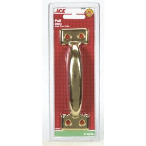 Ace Intl Steel Utility Pull Handle 5 1/2 In Brass Gold 1 Each 5293451