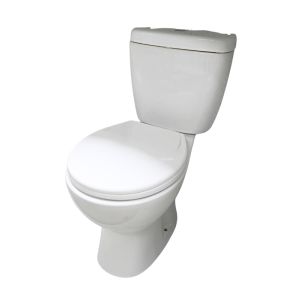 2-Piece Toilet Set – S-Trap – White