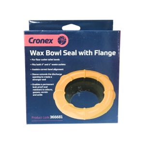 Cronex Wax Bowl Seal with Flange – Fits 3