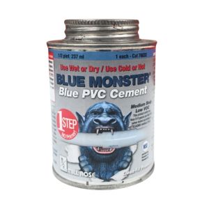 Blue PVC Cement 1/2 Pint