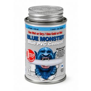  PVC Cement Blue 1/4 Pint- 118ml
