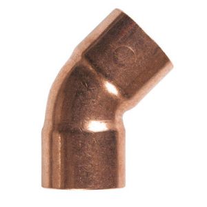 Streamline 45 Degree Sweat Elbow 3/4 In Copper