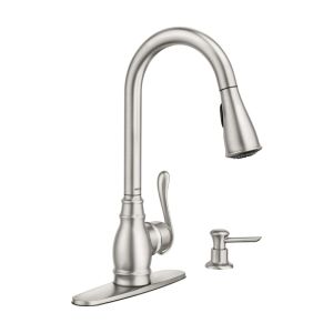Moen Anabelle One Handle High Arc Pulldown Kitchen Faucet Stainless