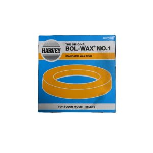 Harvey Bol-Wax No.1 Standard Wax Ring For Floor Mount Toilets 1Ea4820981