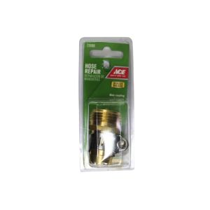 ACE Solid Brass Male Hose Repair Coupling – 5/8