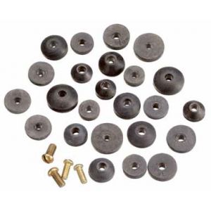 Ace Beneled Rubber Faucet Washer Ast Black 1 Each 45212