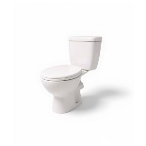 2Pc Toilet Set P-Trap White 1 Each A8067