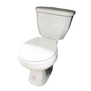 2pc Toilet Set S-Trap Side Flush Bone 1 Ea A8067 S-TRAP BONE SF