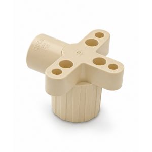 Daco Cpvc Wing Elbow Threaded 1/2 Inch Bone 1 Each DE4107-005CG